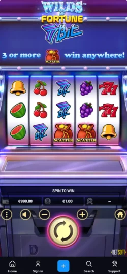 7BitCasino Mobile Experience Game