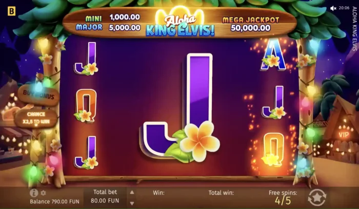 Aloha King Elvis Bgaming Slot Free Spins Game