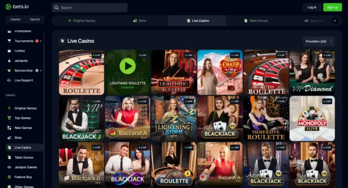 Bets Io Live Casino