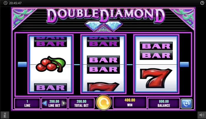 Double Diamond Igt Slot Win
