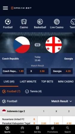 Dream Bet Mobile Sports