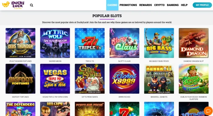 DuckyLuck Casino Slots