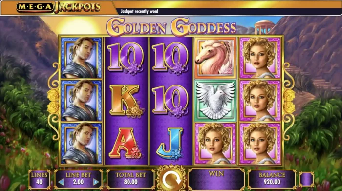 Golden Goddess Igt Slot Content