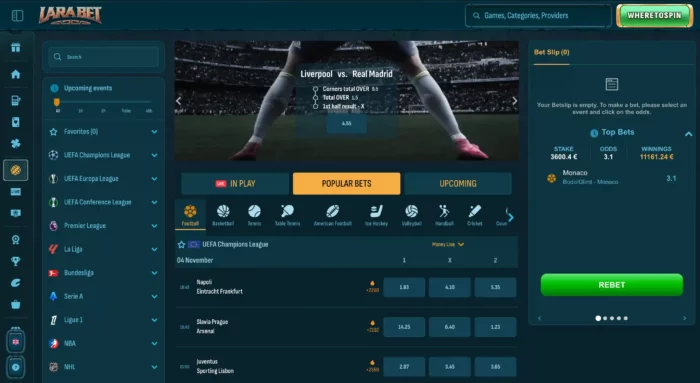 Larabet Casino Sport