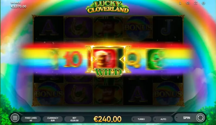 Lucky Cloverland Endorphina Slot Free Spins Game