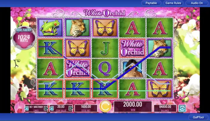 White Orchid Igt Slot Win