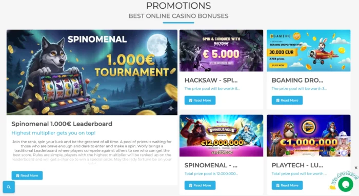 Wolfy Casino Promotions